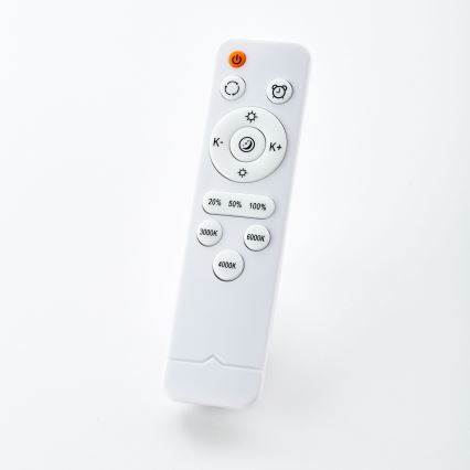 Brilliant - Plafonnier LED dimmable SLIMLINE LED/60W/230V 3000-6500K Ø 45 cm en bois d'hévéa + télécommande