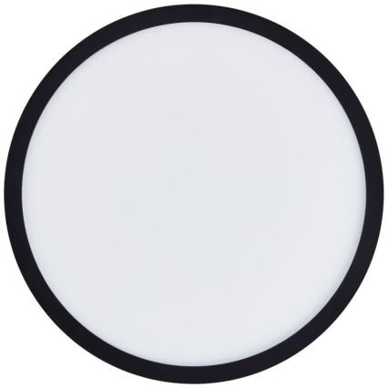 Brilliant - Plafonnier LED dimmable SORELL LED/18W/230V 3000-6500K Ø 29 cm noir + télécommande