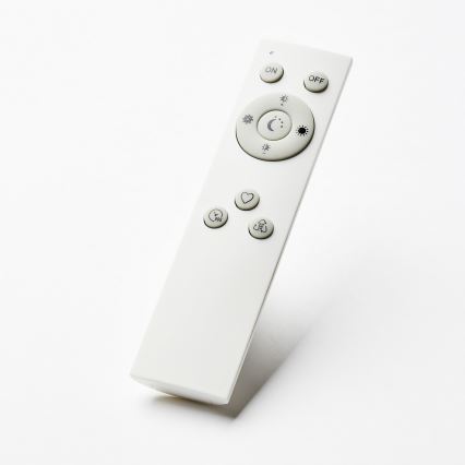 Brilliant - Plafonnier LED dimmable SORELL LED/24/230V 3000-6500K 42x42 cm blanc + télécommande