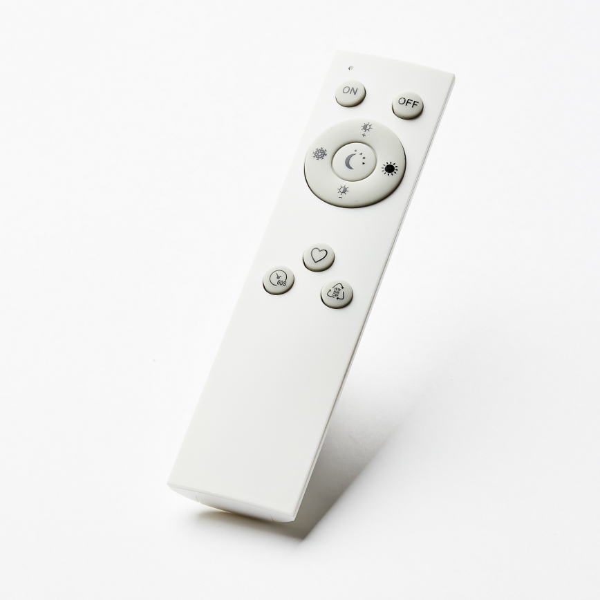 Brilliant - Plafonnier LED dimmable SORELL LED/24/230V 3000-6500K 42x42 cm blanc + télécommande