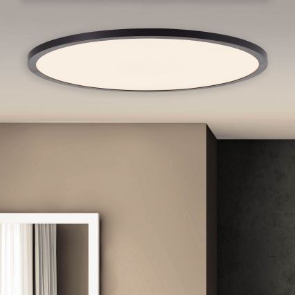 Brilliant - Luminaire de plafond LED dimmable TUCO LED/33W/230V 3000-6500K diam. 50 cm noir + télécommande