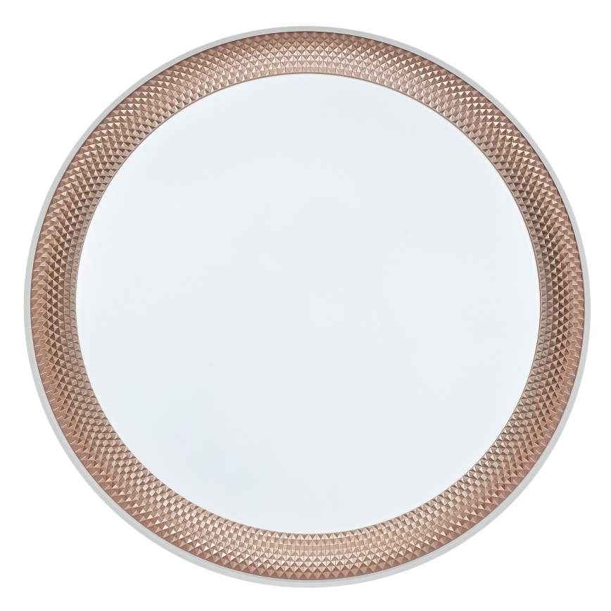 Brilliant - Plafonnier LED dimmable WALDO LED/24W/230V 3000-6500K Ø 38,5 cm blanc/or rose + télécommande