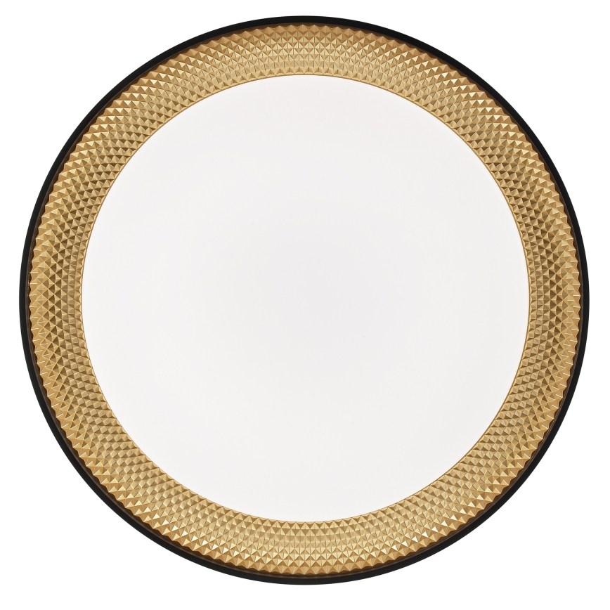 Brilliant - Plafonnier LED dimmable WALDO LED/36W/230V 3000-6500K Ø 48,5 cm noir/doré + télécommande