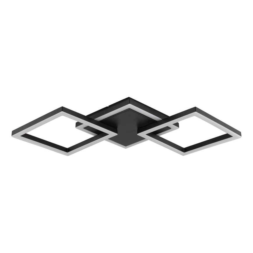 Brilliant - Plafonnier LED JORVIC LED/21W/230V 28x61,5 cm noir