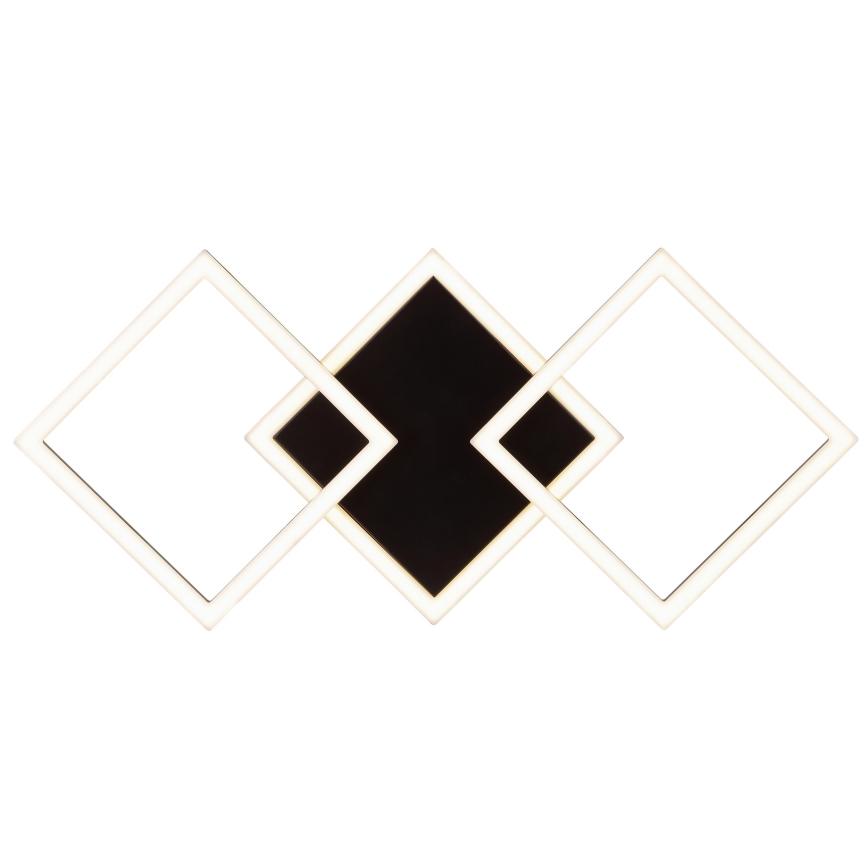 Brilliant - Plafonnier LED JORVIC LED/21W/230V 28x61,5 cm noir