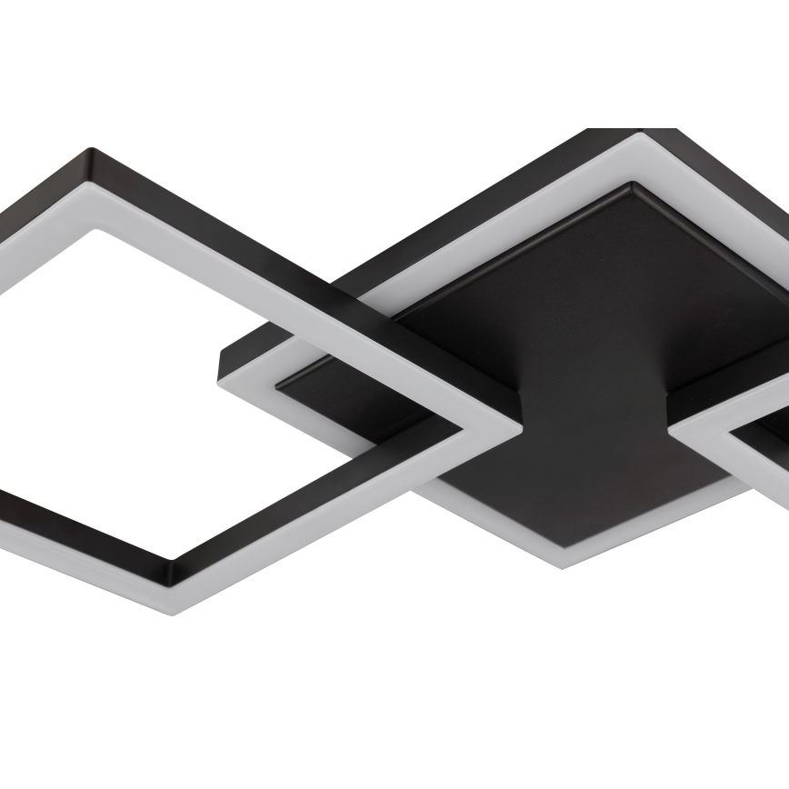 Brilliant - Plafonnier LED JORVIC LED/21W/230V 28x61,5 cm noir