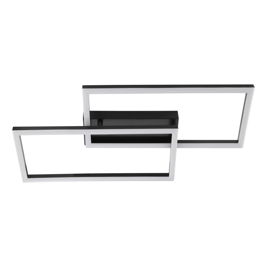 Brilliant - Plafonnier LED JORVIC LED/21W/230V 29x60 cm noir