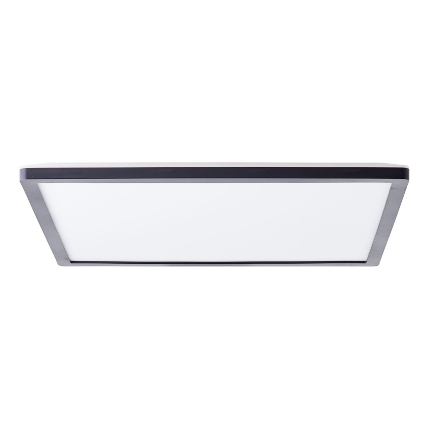 Brilliant - Plafonnier LED MILTON LED/24W/230V 42x42 cm noir