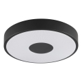 Brilliant - Plafonnier LED RAKIN LED/18W/230V Ø 33,5 cm noir