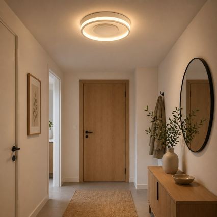 Brilliant - Plafonnier LED REVOLA LED/33W/230V 3000/4000/6500K Ø 40 cm beige