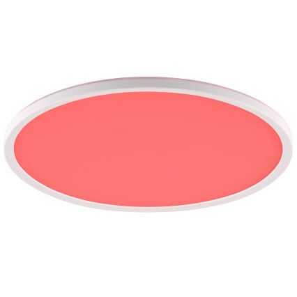 Brilliant - Plafonnier LED RGBW dimmable LUMARO LED/22W/230V 4000K Ø 42 cm blanc + télécommande