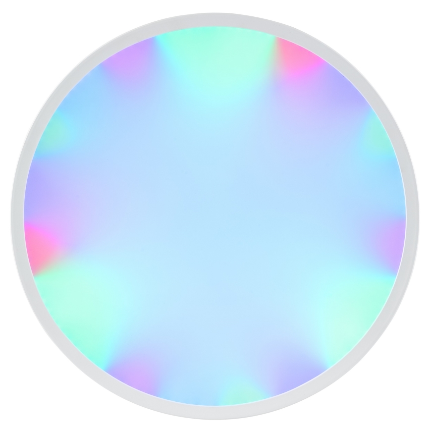 Brilliant - Plafonnier LED RGBW dimmable LUMARO LED/22W/230V 4000K Ø 42 cm blanc + télécommande