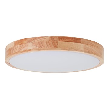 Brilliant - Plafonnier LED SLIMLINE LED/22W/230V Ø 39 cm figuier caoutchouc