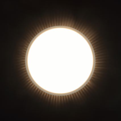 Brilliant - plafonnier LED SOLISTRA LED/18W/230V Ø 34,5 cm beige