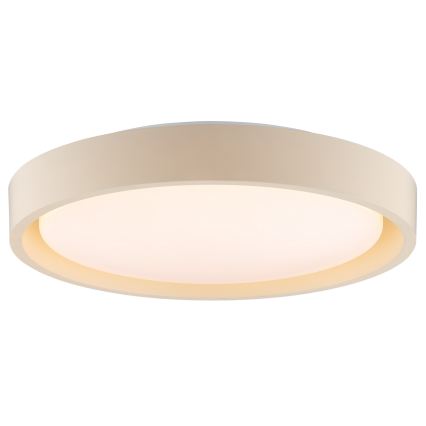 Brilliant - Plafonnier LED SONORA, 12 W, 230 V, 3000 K, Ø 31 cm, beige