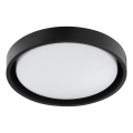 Brilliant - Plafonnier LED SONORA LED/12W/230V 3000K Ø 31 cm noir