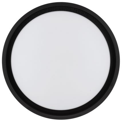 Brilliant - Plafonnier LED SONORA LED/12W/230V 3000K Ø 31 cm noir