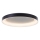 Brilliant - Plafonnier QUITO LED/24W/230V 3000K d. 33 cm noir