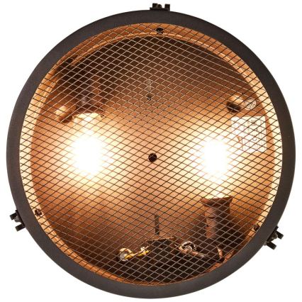 Brilliant - Plafonnier ZOIS 2 x E27, 28 W, 230 V Ø 34 cm