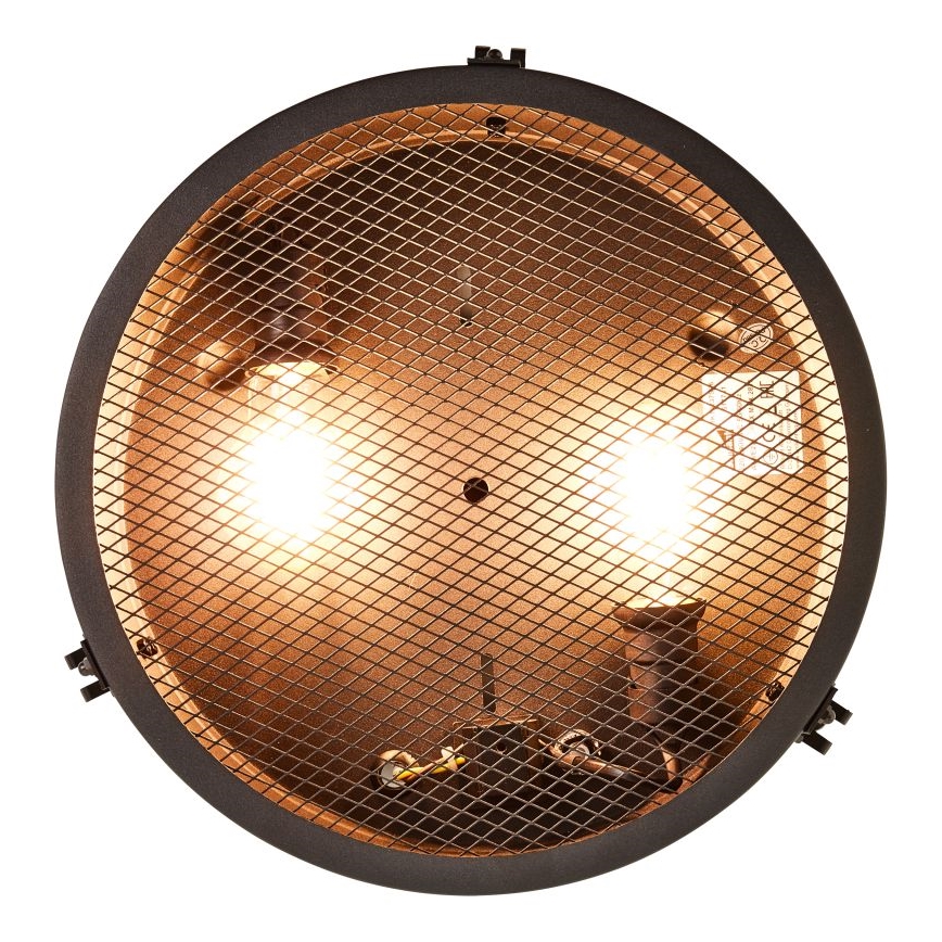 Brilliant - Plafonnier ZOIS 2 x E27, 28 W, 230 V Ø 34 cm