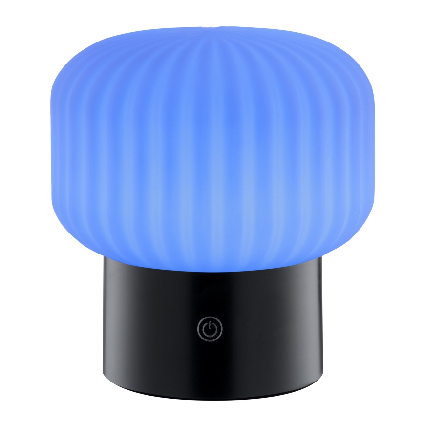 Brilliant - RGBW LED dimbare oplaadbare tafellamp voor buiten met aanraakbediening SARASTRO LED/3W/5V 2700K 1800 mAh IP44 wit