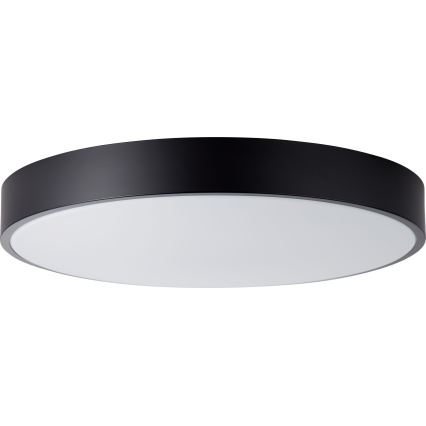 Brilliant - Dimbare plafondlamp SLIMLINE LED/60W/230V 3000-6500K Ø 49 cm zwart + afstandsbediening
