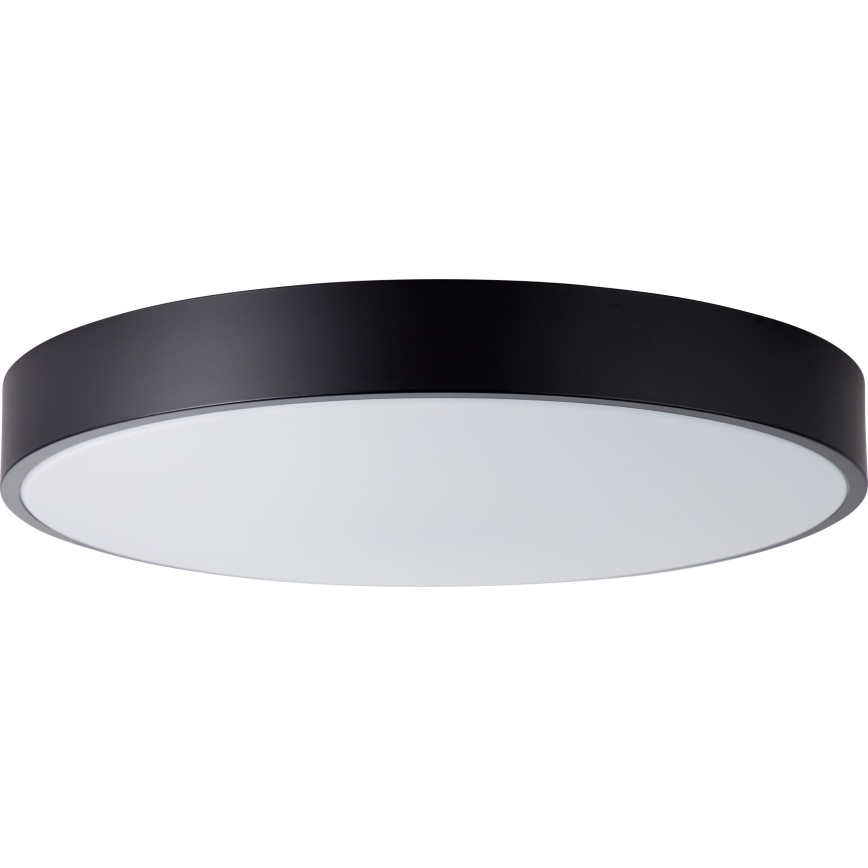 Brilliant - Dimbare plafondlamp SLIMLINE LED/60W/230V 3000-6500K Ø 49 cm zwart + afstandsbediening
