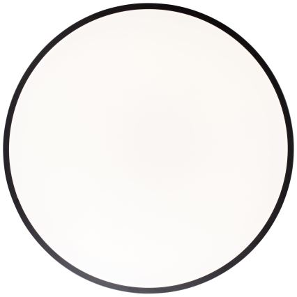 Brilliant - Dimbare plafondlamp SLIMLINE LED/60W/230V 3000-6500K Ø 49 cm zwart + afstandsbediening