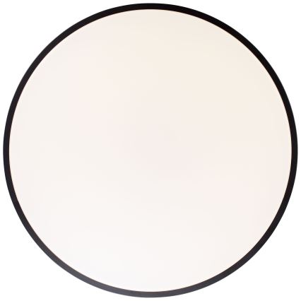 Brilliant - Dimbare plafondlamp SLIMLINE LED/60W/230V 3000-6500K Ø 49 cm zwart + afstandsbediening