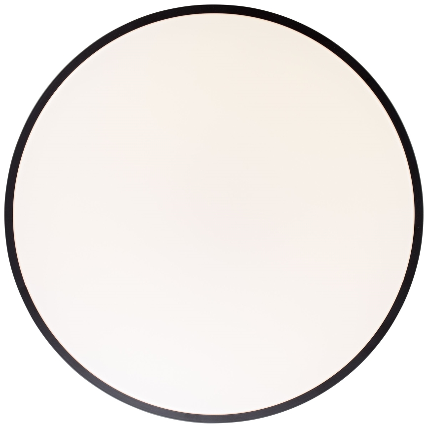Brilliant - Dimbare plafondlamp SLIMLINE LED/60W/230V 3000-6500K Ø 49 cm zwart + afstandsbediening