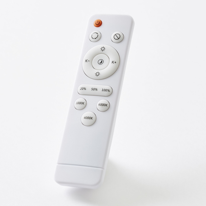 Brilliant - Dimbare plafondlamp SLIMLINE LED/60W/230V 3000-6500K Ø 49 cm zwart + afstandsbediening