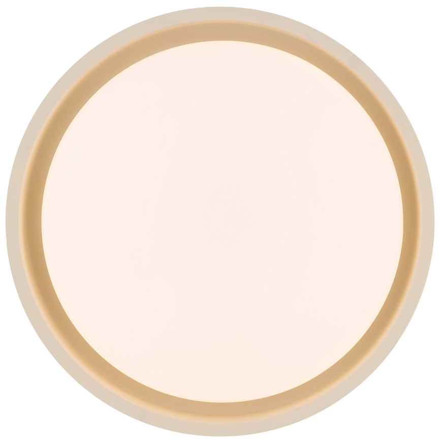 Brilliant - SONORA LED-plafondlamp, 12 W, 230 V, 3000 K, Ø 31 cm, beige