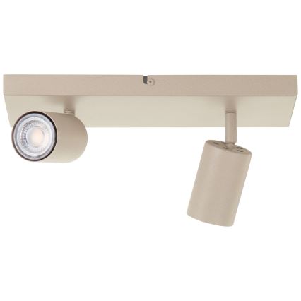 Brilliant - Spot LED JELLO 2xGU10/5W/230V beige