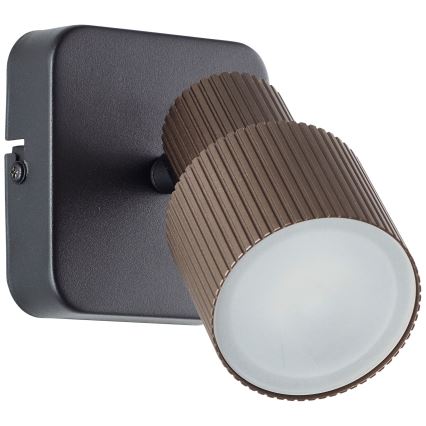 Brilliant - Spot mural LED CADIZ 1xGU10/5W/230V bronze