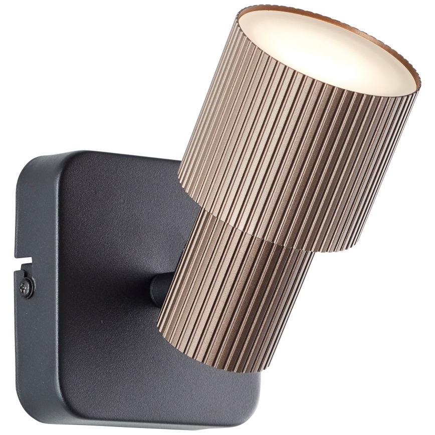 Brilliant - Spot mural LED CADIZ 1xGU10/5W/230V bronze
