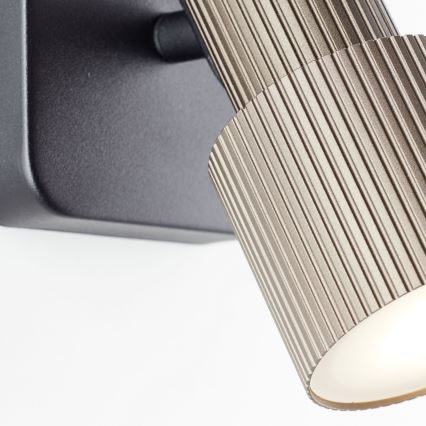 Brilliant - Spot mural LED CADIZ 1xGU10/5W/230V bronze