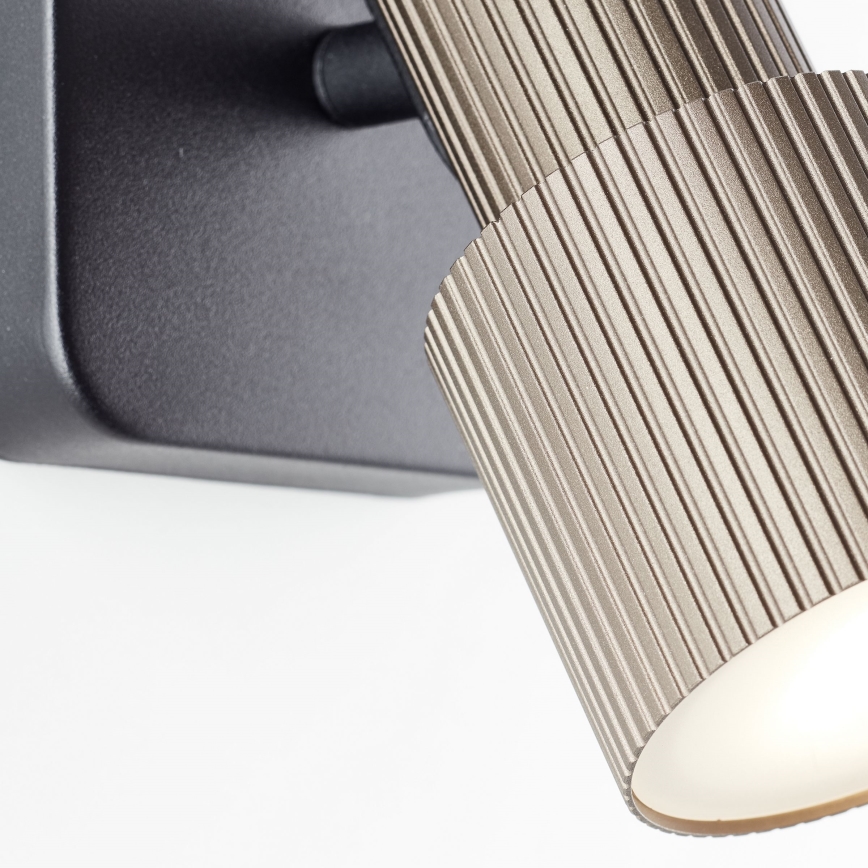 Brilliant - Spot mural LED CADIZ 1xGU10/5W/230V bronze