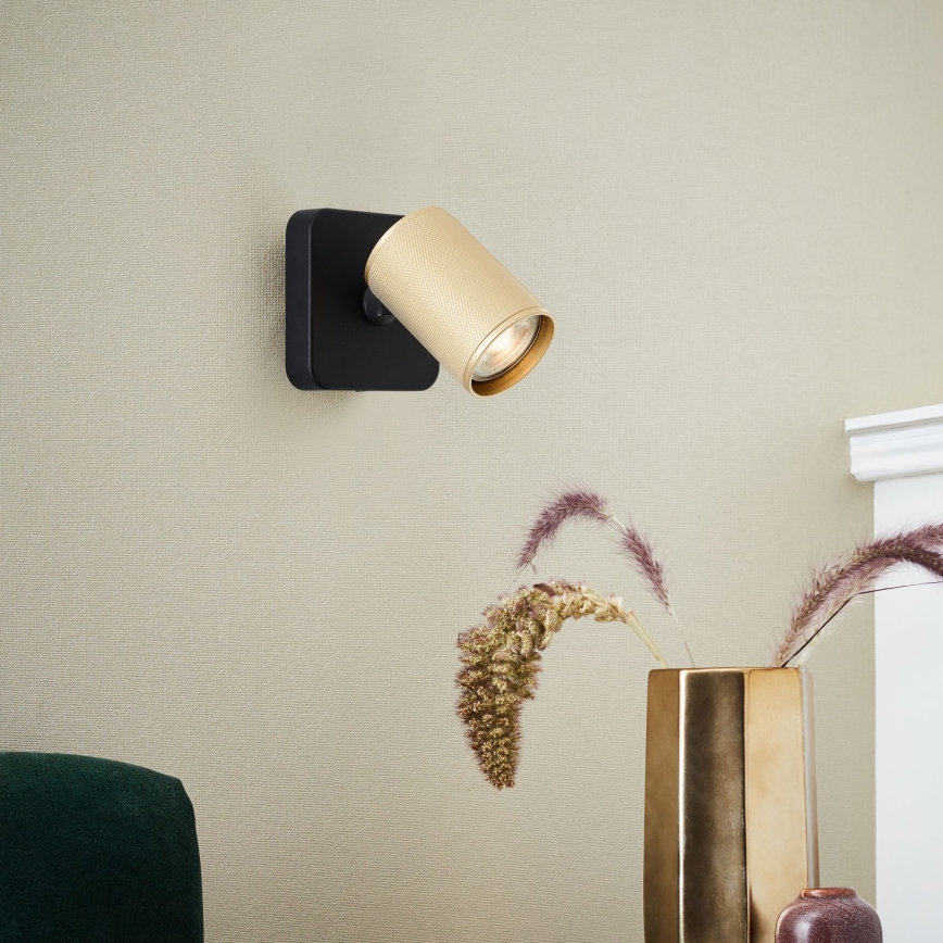 Brilliant - Spot mural LED MARTY 1xGU10/5W/230V doré