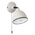 Brilliant - Spot mural TELIO 1xE14/28W/230V gris