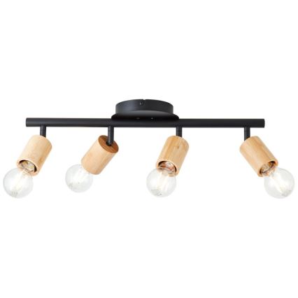 Brilliant - Spot TIFFANY 4xE27/28W/230V bamboe