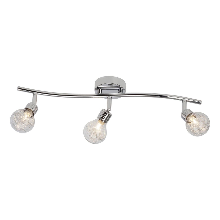 Brilliant - Spotlamp BULB 3xG9/28W/230V glanzend chroom
