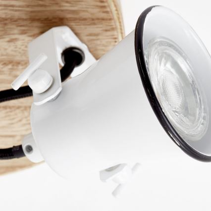 Brilliant - Spotlamp SEED 2xGU10/5W/230V wit/beige