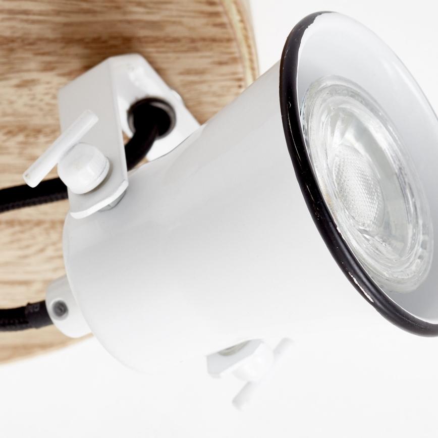 Brilliant - Spotlamp SEED 2xGU10/5W/230V wit/beige