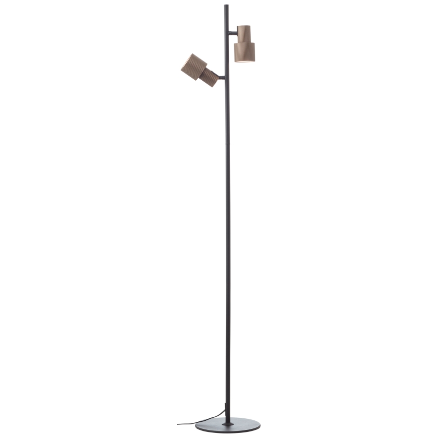 Brilliant - Staande Lamp CADIZ 2xGU10/10W/230V brons