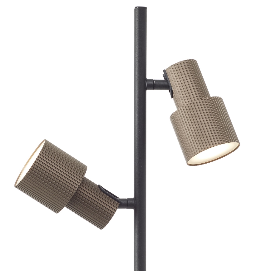 Brilliant - Staande Lamp CADIZ 2xGU10/10W/230V brons