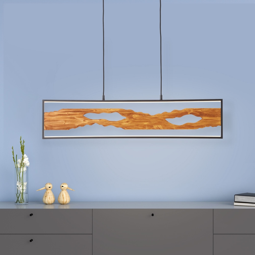 Brilliant - Suspension filaire CHAUMONT LED/20W/230V pin
