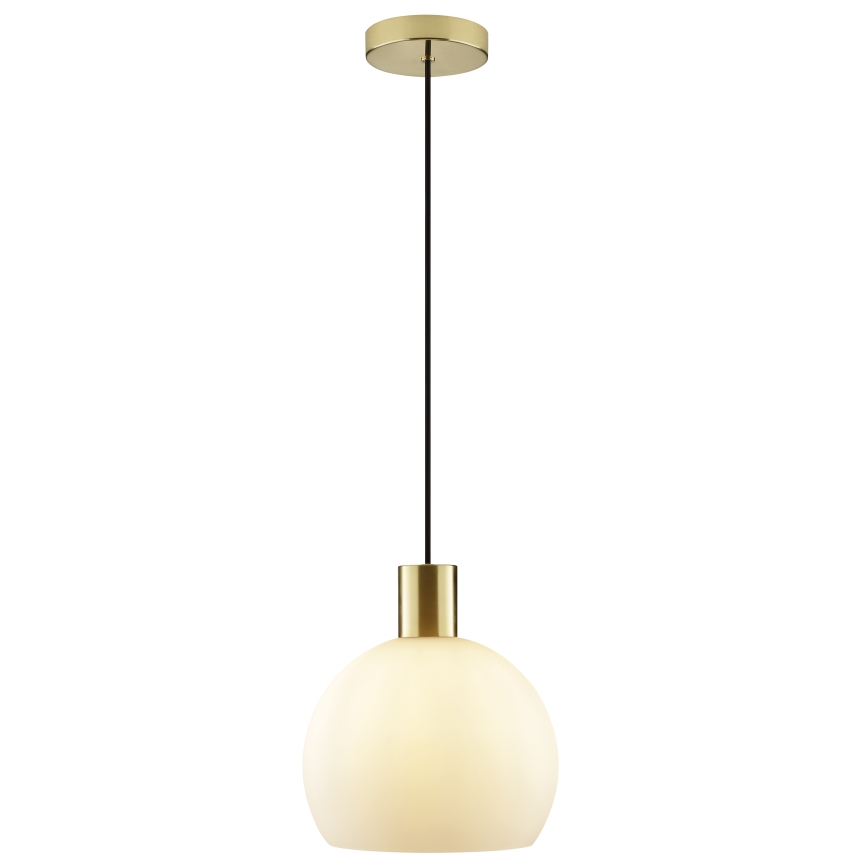Brilliant - Suspension sur câble CONY 1xE27/20W/230V Ø 25 cm, laiton