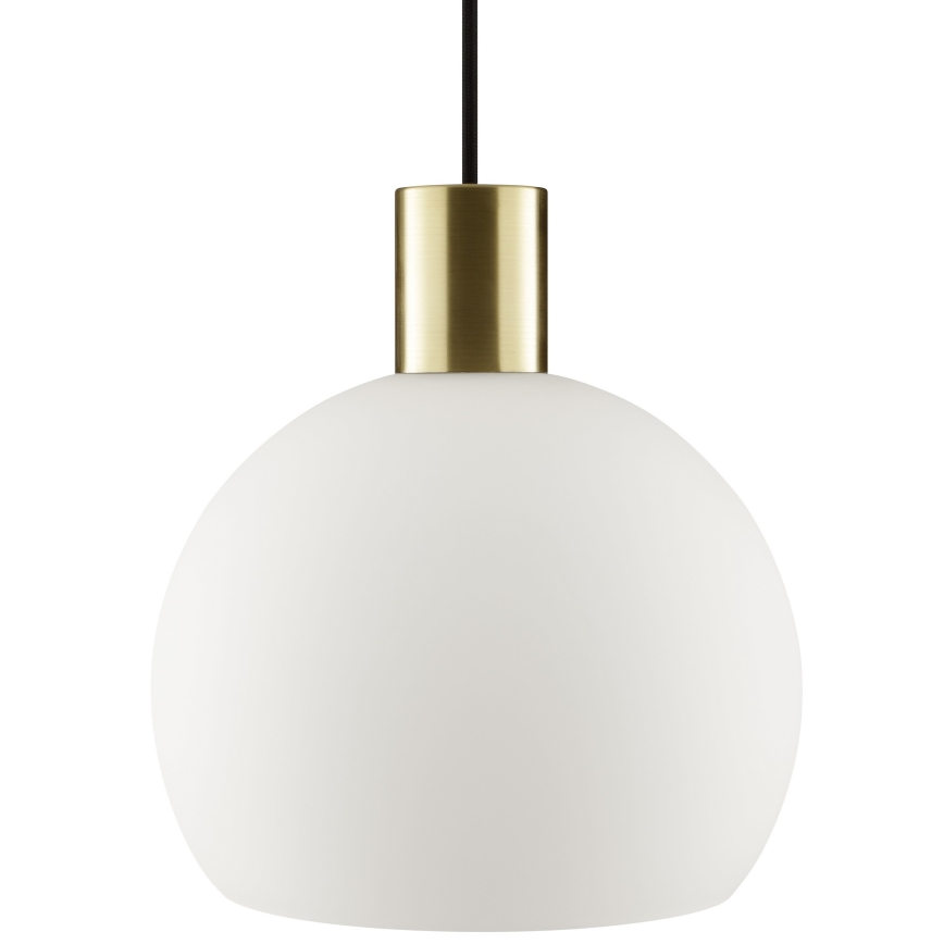 Brilliant - Suspension sur câble CONY 1xE27/20W/230V Ø 25 cm, laiton