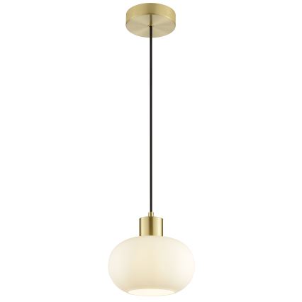 Brilliant - Suspension sur câble FANNY 1xE27/20W/230V Ø 22 cm laiton