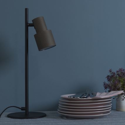 Brilliant - Tafellamp CADIZ 1xGU10/10W/230V brons